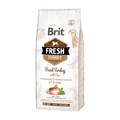 Brit Fresh Turkey & Pea Adult Fit & Slim – packshot produktu na białym tle