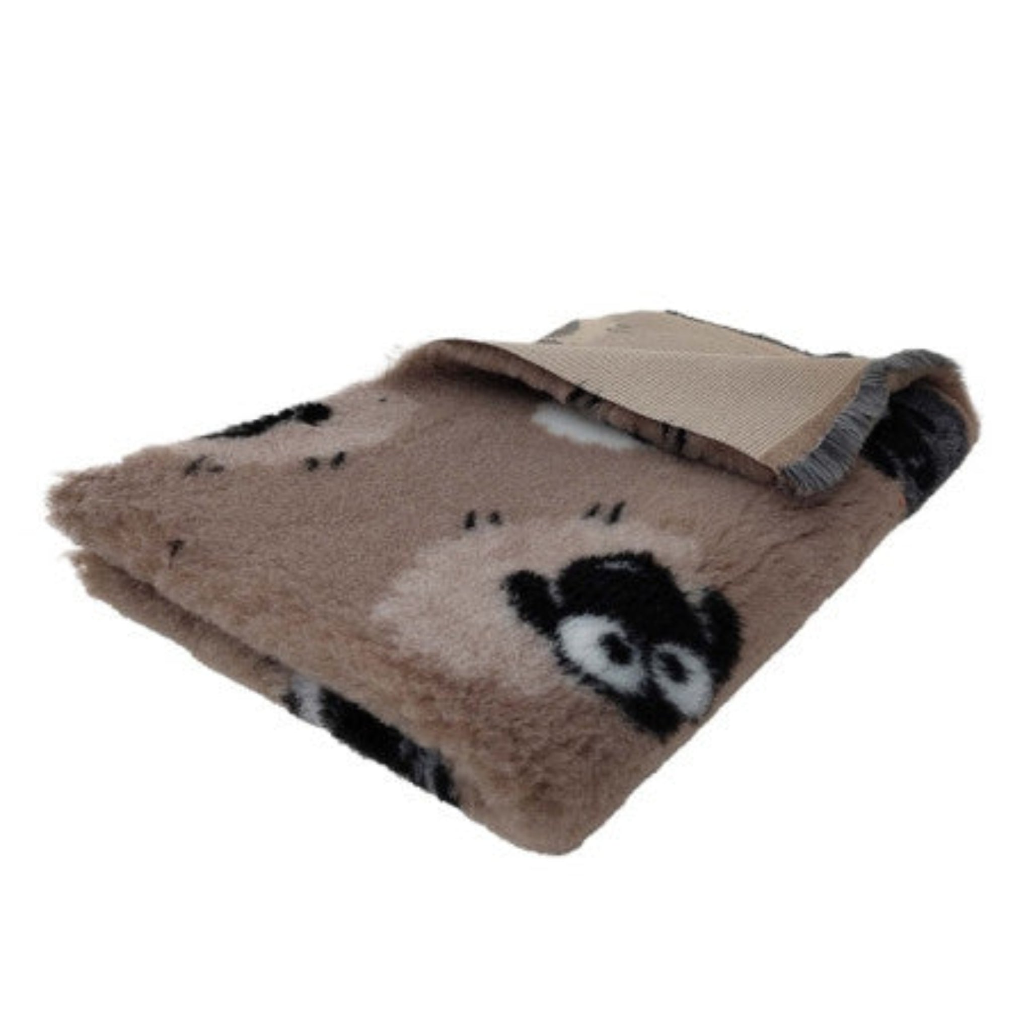 BUBA Legowisko antypoślizgowe DRY BED 28mm beżowy w owce 75x50