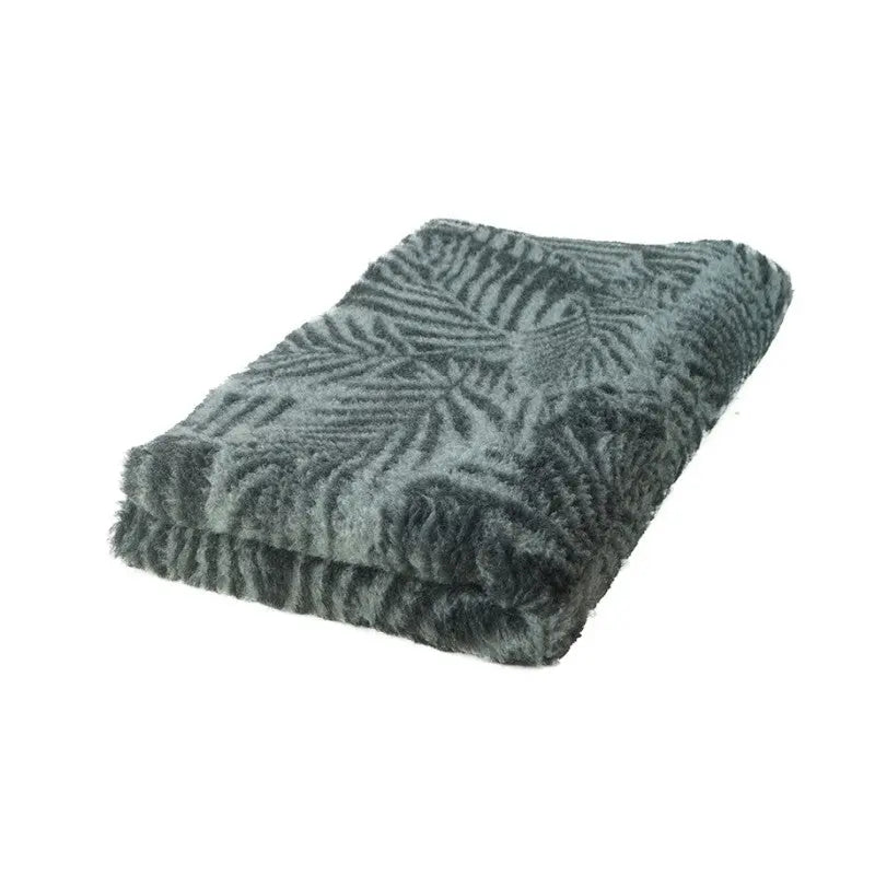 BUBA Legowisko antypoślizgowe DRY BED 28mm szary w liście A229 100x75cm