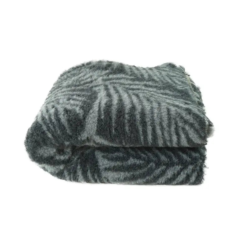BUBA Legowisko antypoślizgowe DRY BED 28mm szary w liście A229 100x75cm