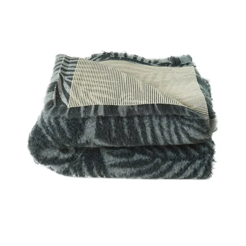 BUBA Legowisko antypoślizgowe DRY BED 28mm szary w liście A229 100x75cm