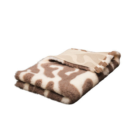 BUBA Legowisko antypoślizgowe DRY BED 28mm zawijasy kremowo - beżowy 100x75