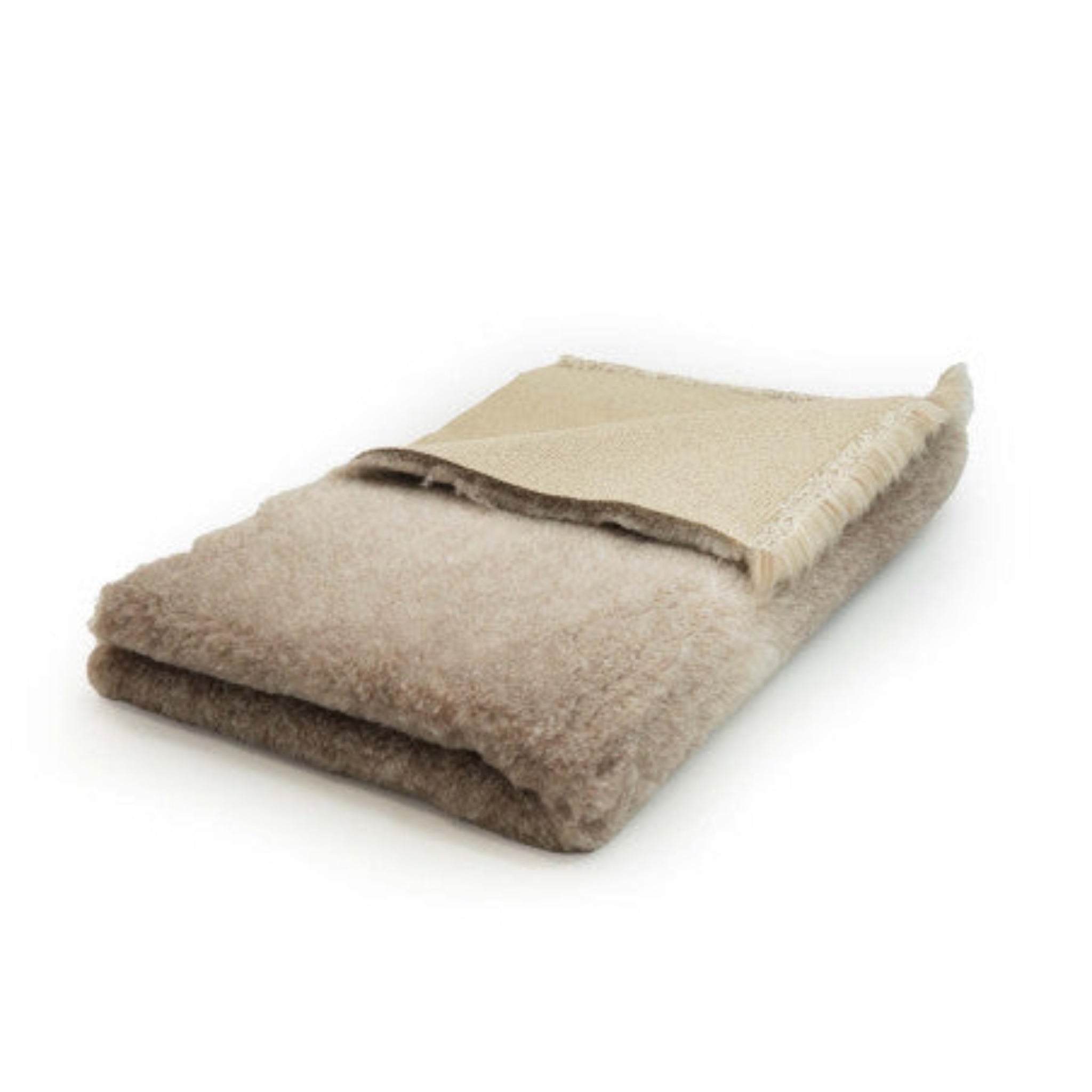 BUBA Legowisko DRY BED 28mm antypoślizgowe cienie kremowo-beżowe 75x50