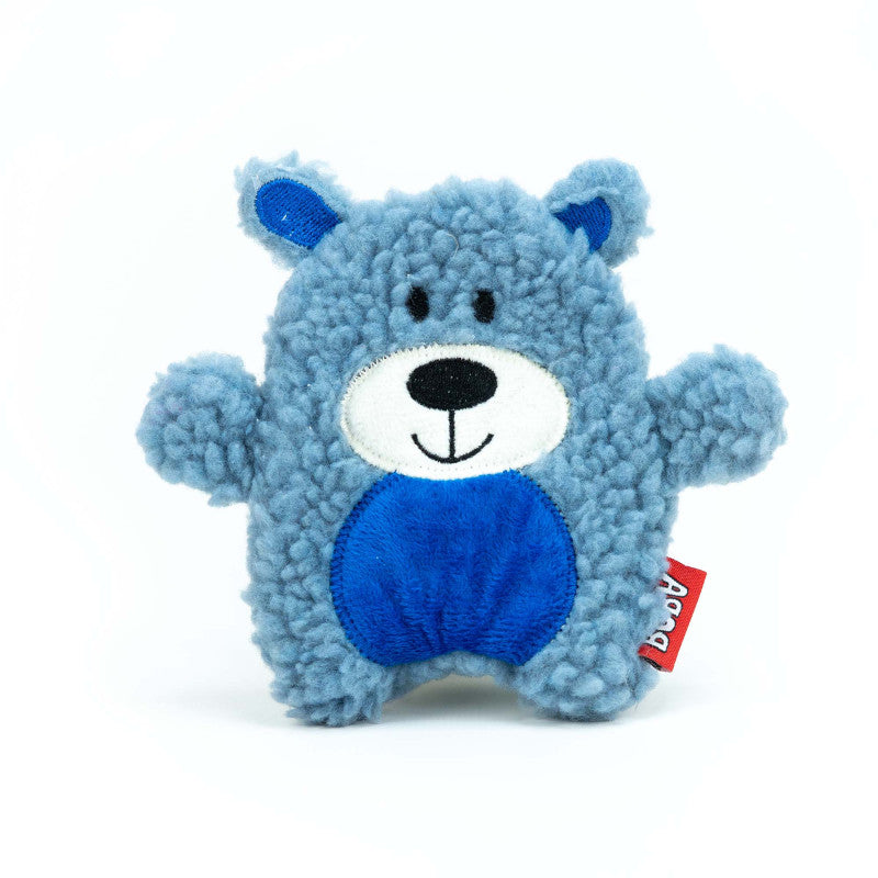 BUBA Teddy niebieski pluszak bez piszczałki i bez wypełnienia
