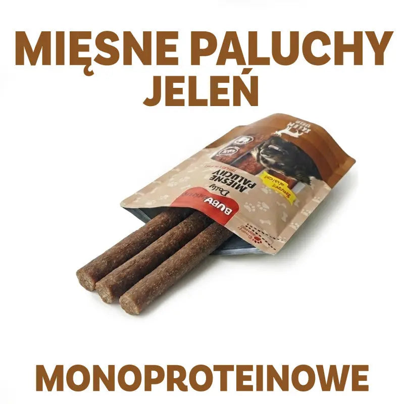 BUBAlicious miękkie paluchy 3szt / 90g JELEŃ