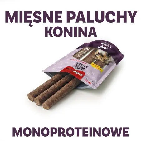 BUBAlicious miękkie paluchy 3szt / 90g KONINA