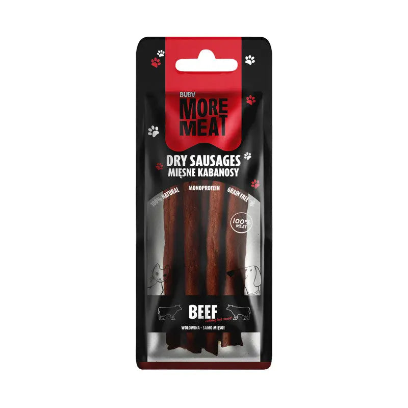 Kabanosy BUBAlicious More Meat  70g wołowina BUBA