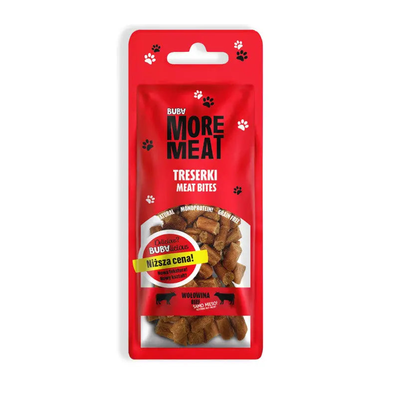 BUBAlicious More Meat treserki 50g wołowina BUBA