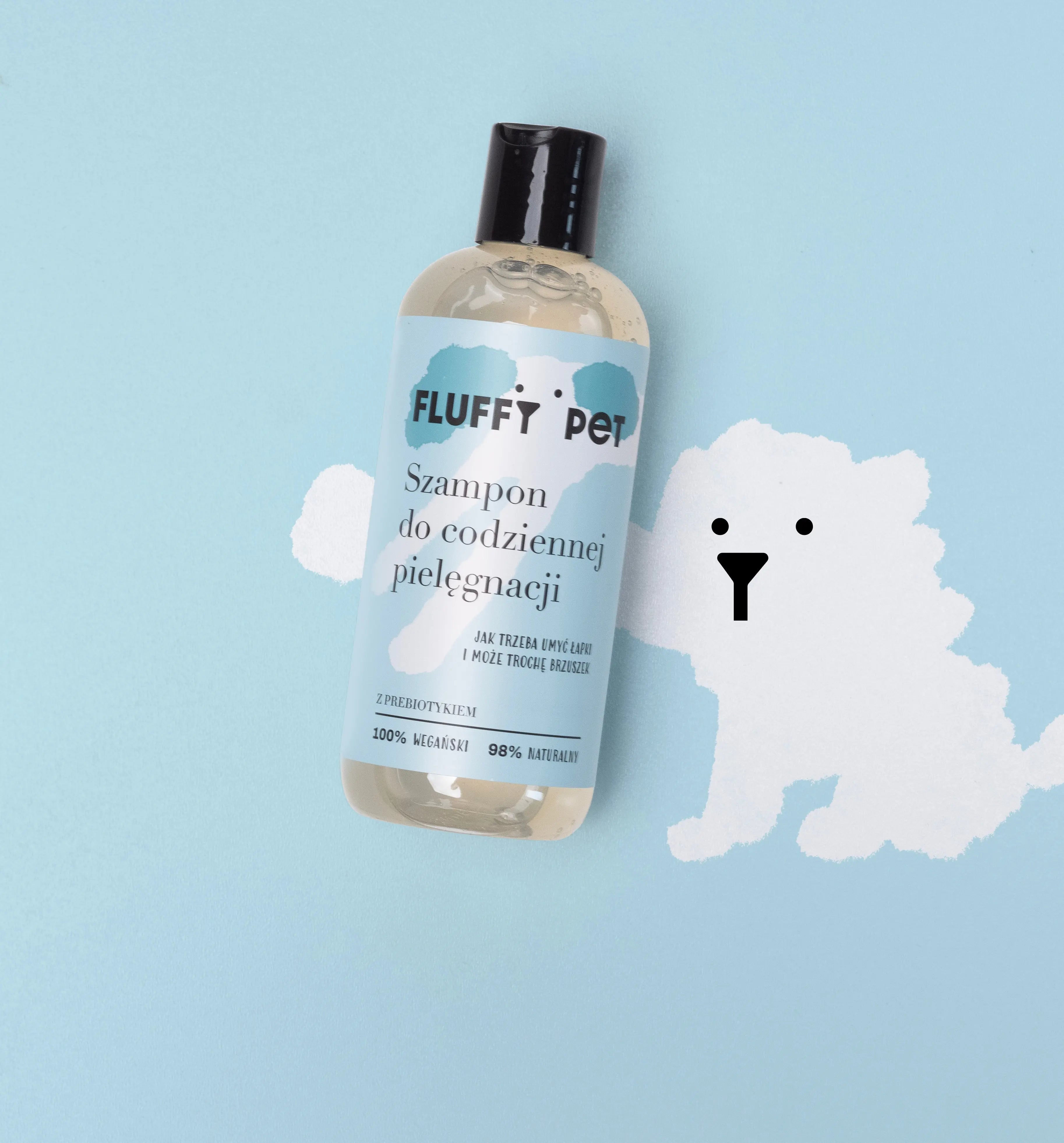 Fluffy Szampon dla psa do codziennej pielęgnacji 300 ml Fluffy Pet