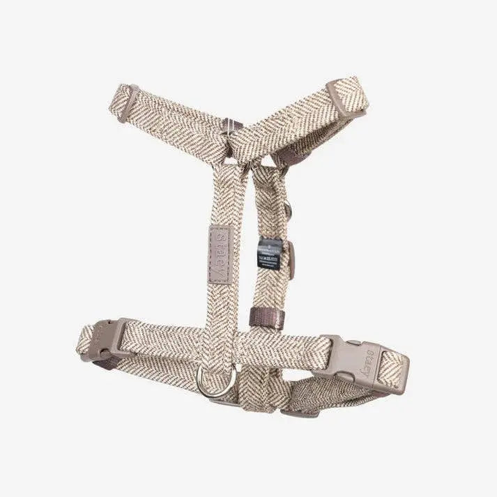 Tara H-Strap Dog Harness | Mocha: L