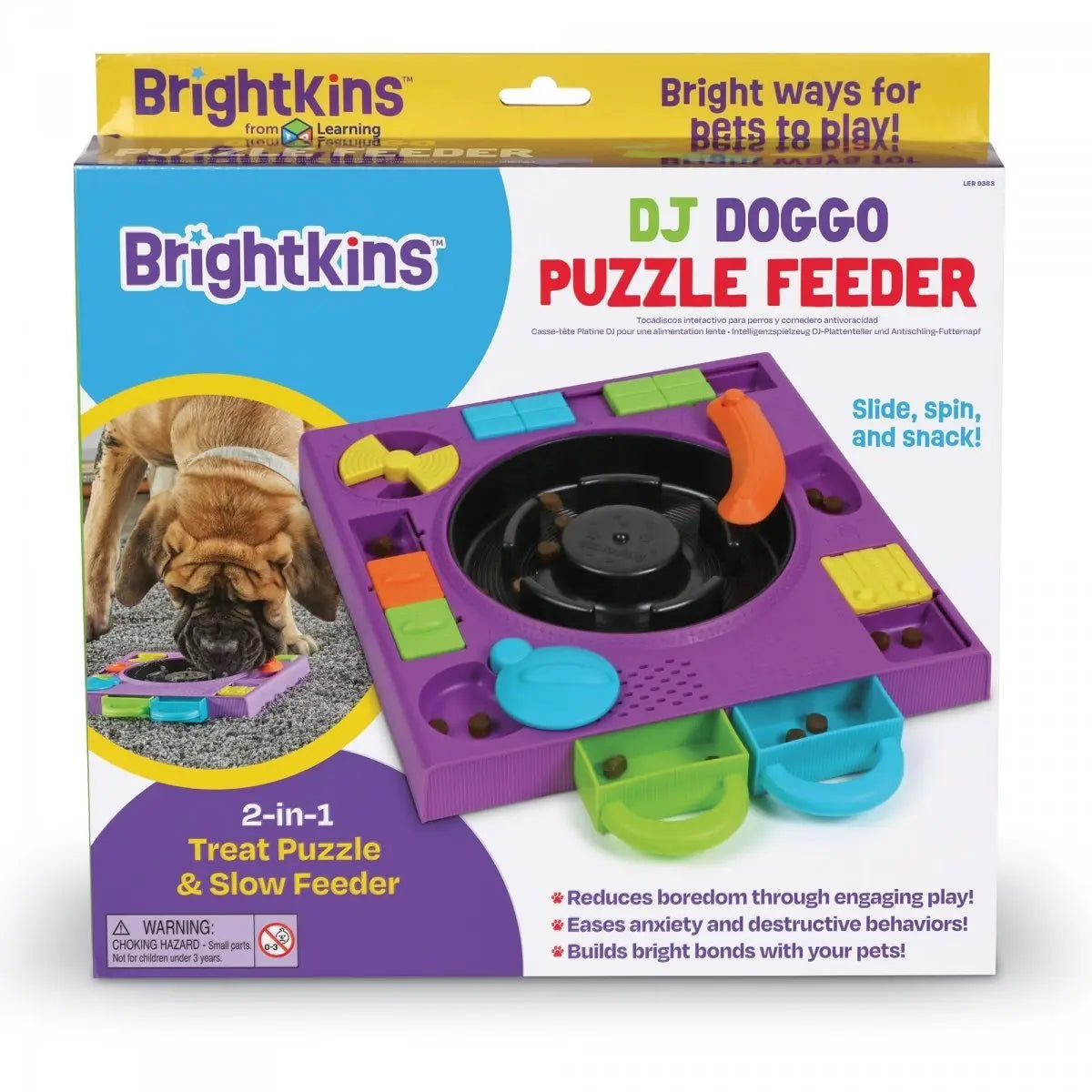 Brightkins Łamigłówka Gra Dj Doggo DJ PIES