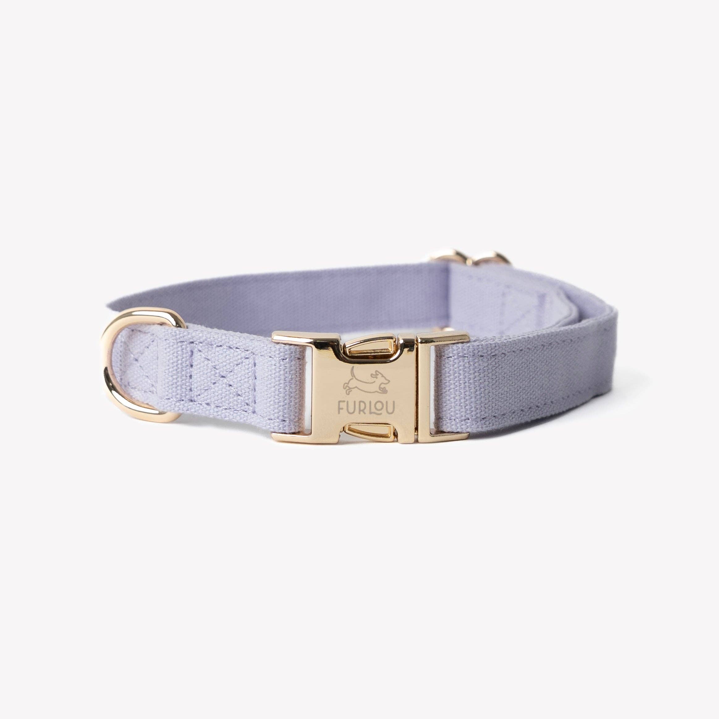 Obroża Canvas dla psa – Lavender