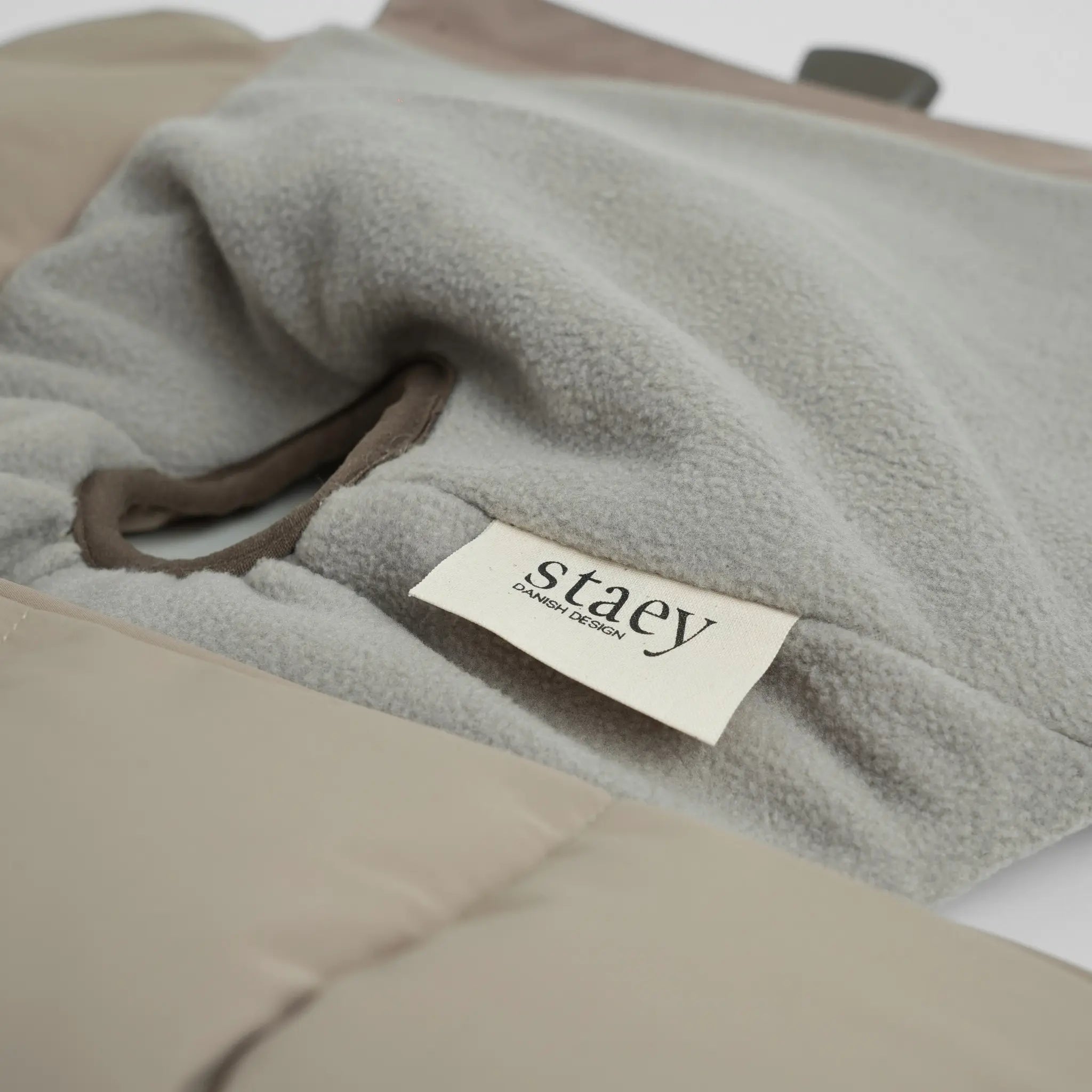 Vera Dog Coat with Harness | Sand: M Staey