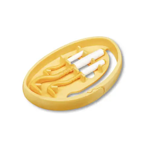 Tick Twister Clip Box - kleszczołapki, zestaw 3szt. w różnych rozmiarach - Pomarańczowy