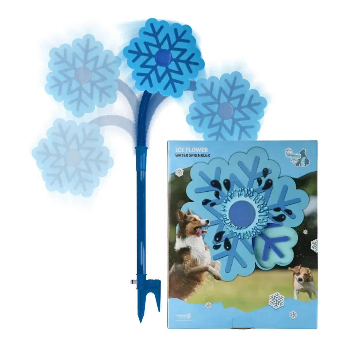 CoolPets Zraszacz Ice Flower – packshot produktu na białym tle