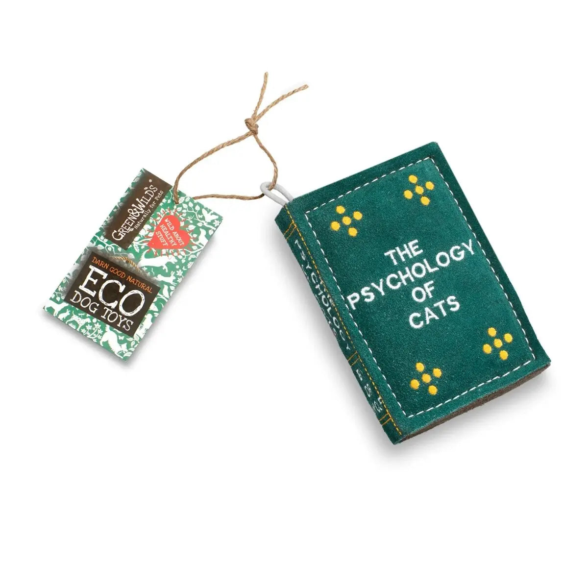 GREEN & WILD'S The Psychology of Cats Ekologiczna zabawka dla psa