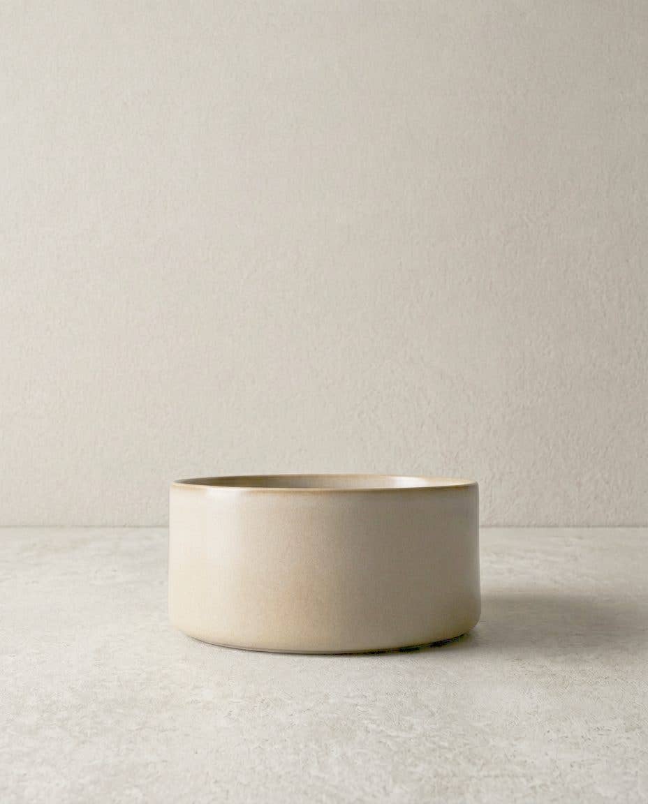 Dune Stoneware Pet Bowl 14cm