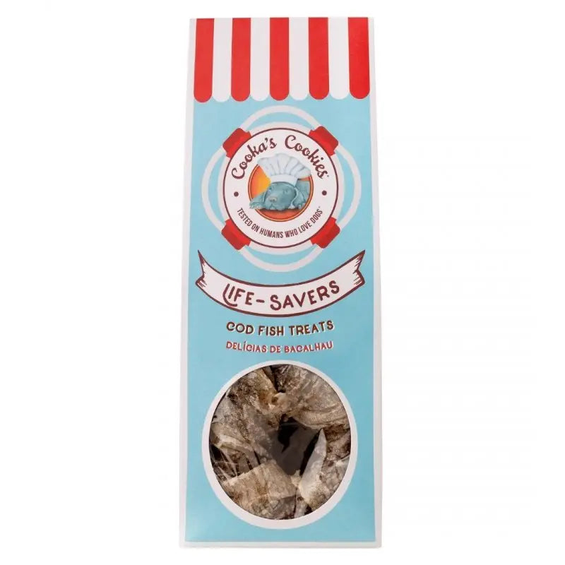NOWY SKŁAD! Cooka’s Cookies LIFE SAVER Przysmaki z dorsza 70g Cooka’s Cookies