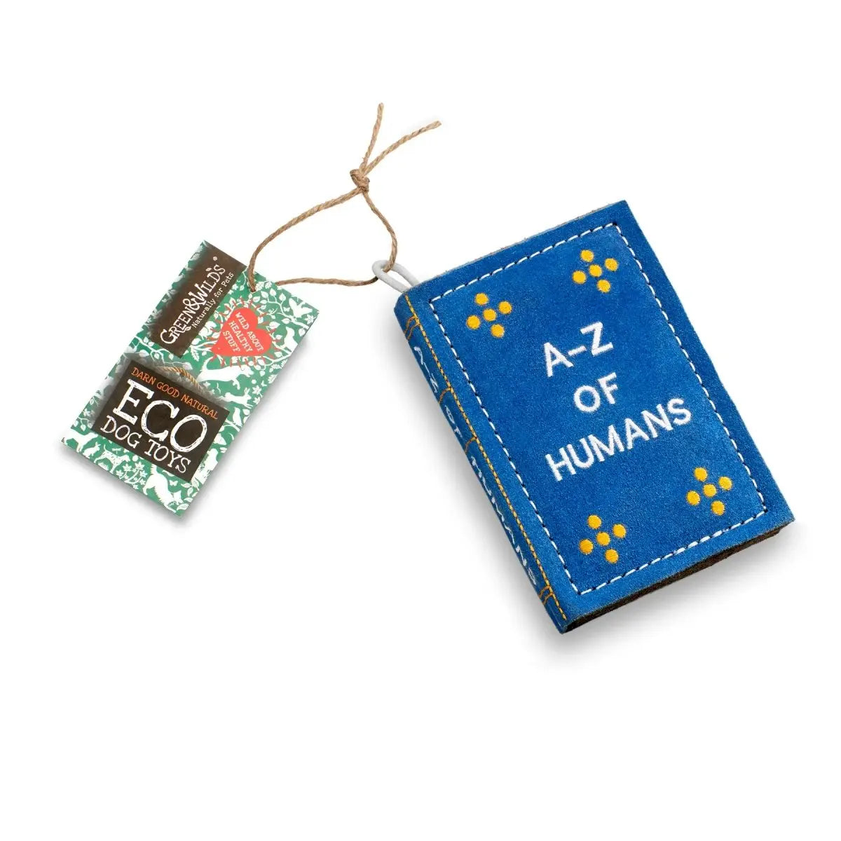 GREEN & WILD'S A-Z of Humans Ekologiczna zabawka dla psa
