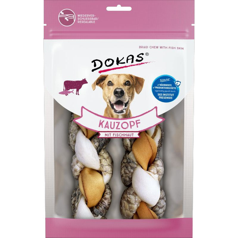 DOKAS warkocz 120g wołowina / tilapia 204531