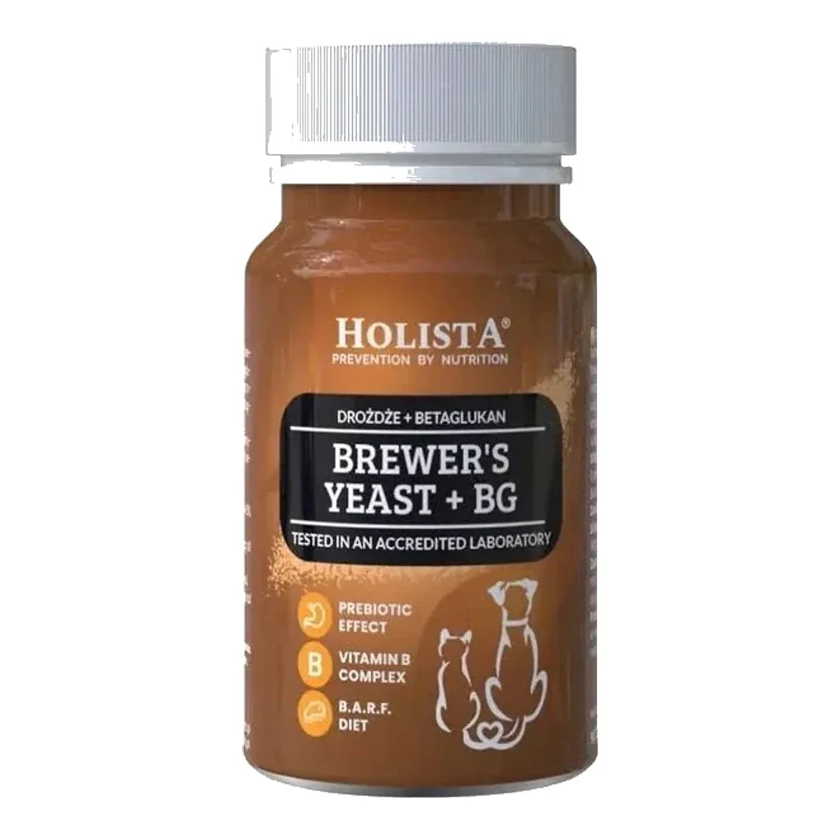Drożdże browarnicze + betaglukan 90 tabletek – packshot produktu na białym tle