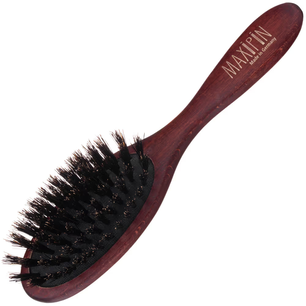 Maxi Pin - mała, owalna szczotka z naturalnego włosia z dzika Maxi Pin