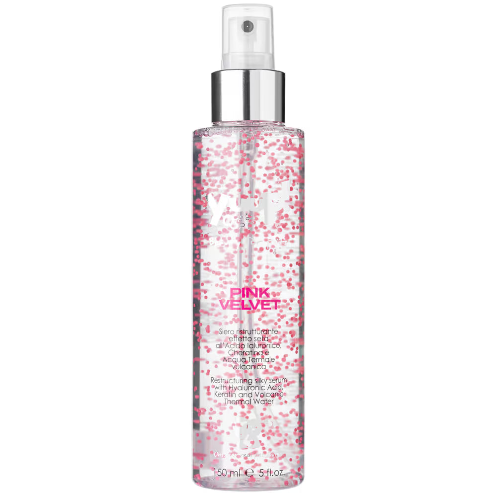 Yuup! Pink Velvet 150ml - odżywcze i nawilżające serum w sprayu, z keratyną i kwasem hialuronowym Yuup!