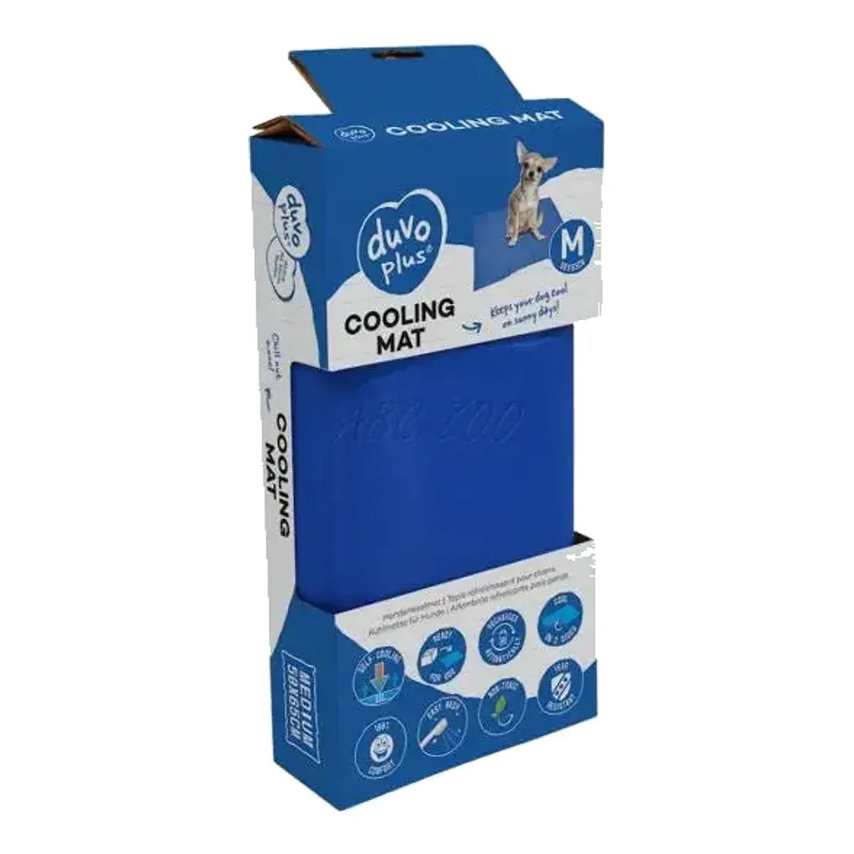 DUVO+ Cooling Mat mata chłodząca dla psów M 50 x 65 cm – packshot produktu na białym tle