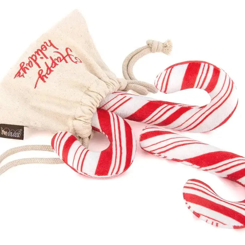 P.L.A.Y Holiday Classic Cheerful Candy Canes P.L.A.Y