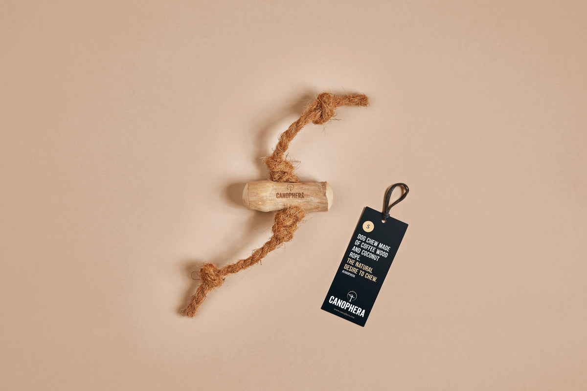 Coffee + Coco L – naturalny gryzak dla psa z drzewa kawowego i liny kokosowej: L