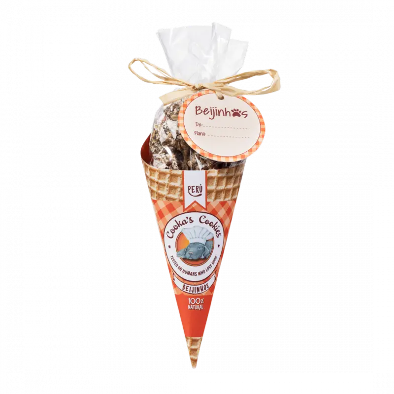Cooka’s Cookies LITTLE TURKEY KISSES Przysmaki z indyka 50g Cooka’s Cookies
