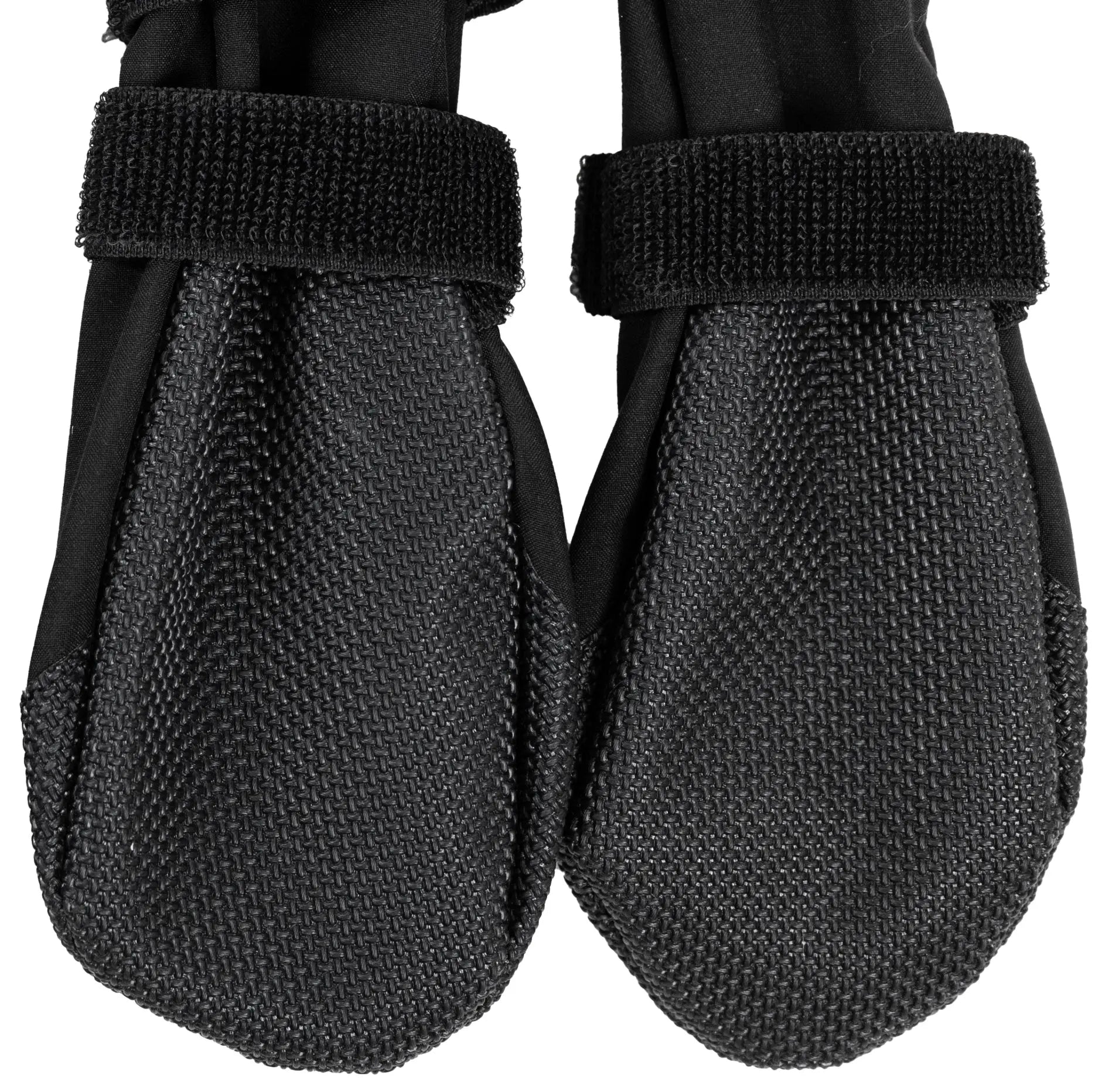 New: FINNERO Halla Softshell Dog Booties, 4 Pcs/Pack Black, XL