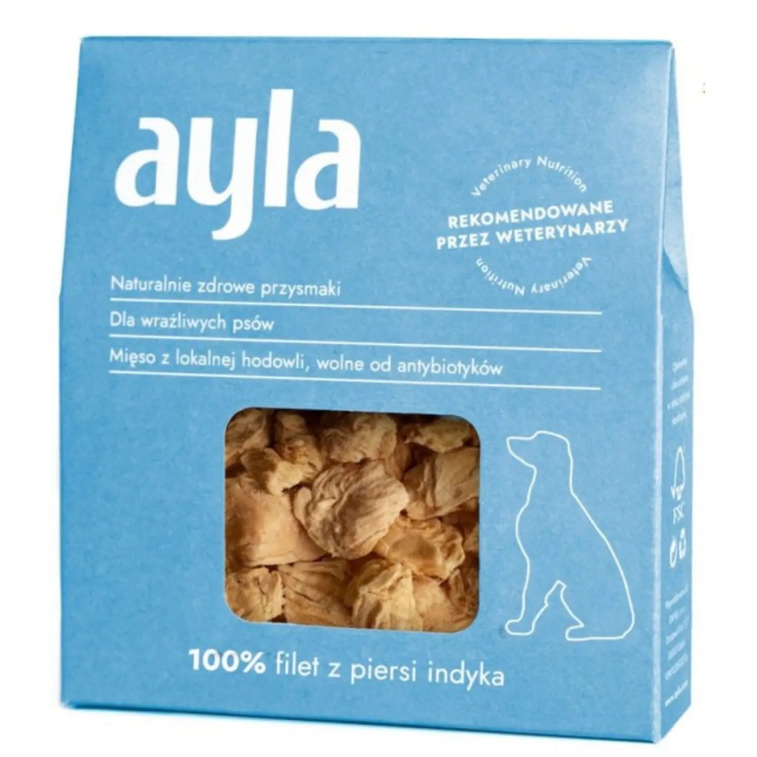 Ayla Liofilizowany Filet Z Indyka Dla Psa 28g