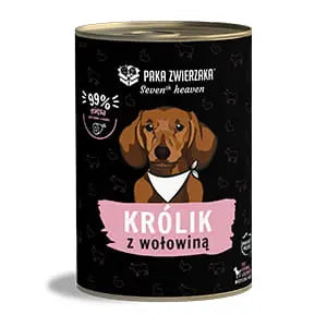 Karma mokra SH Królik z wołowiną (RabbitBeef) 400g Paka Zwierzaka