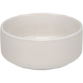 Flamingo Rama Ceramic Bowl White - miska ceramiczna dla psa, kota, biała - L – packshot produktu na białym tle