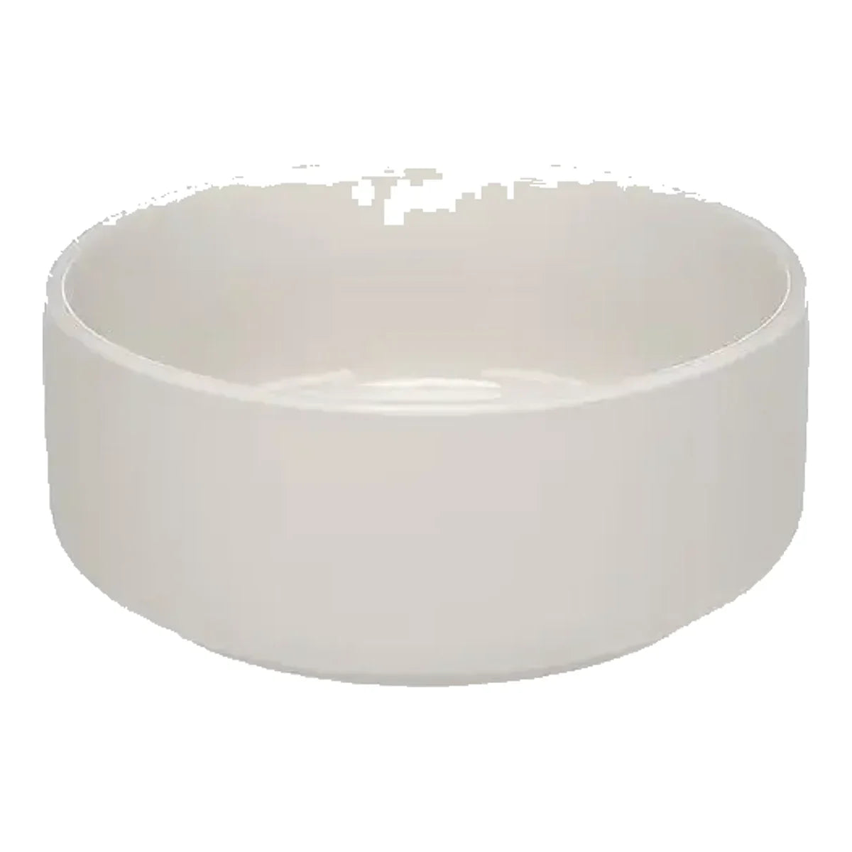 Flamingo Rama Ceramic Bowl White - miska ceramiczna dla psa, kota, biała - L – packshot produktu na białym tle