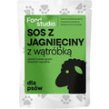 Food Studio Chefs - SOS z Jagnięciny z wątróbką 100ml - sos wątrobowy dla psów Food Studio