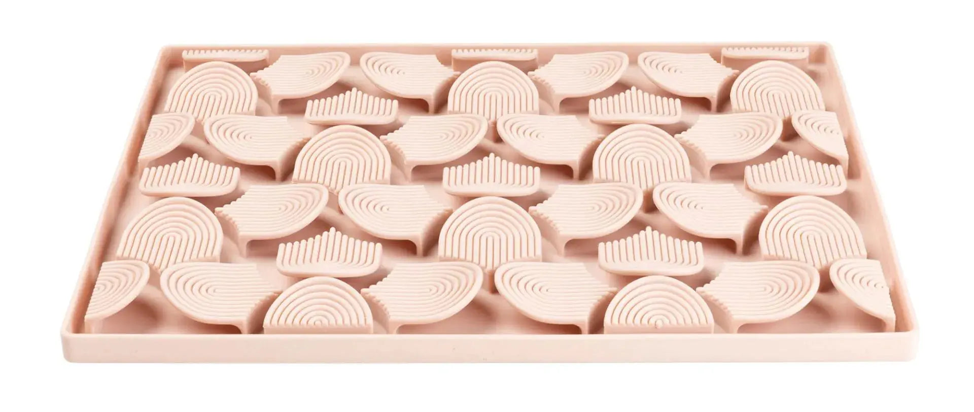 FuzzYard Life Hide & Treat Mat - Soft Blush FuzzYard