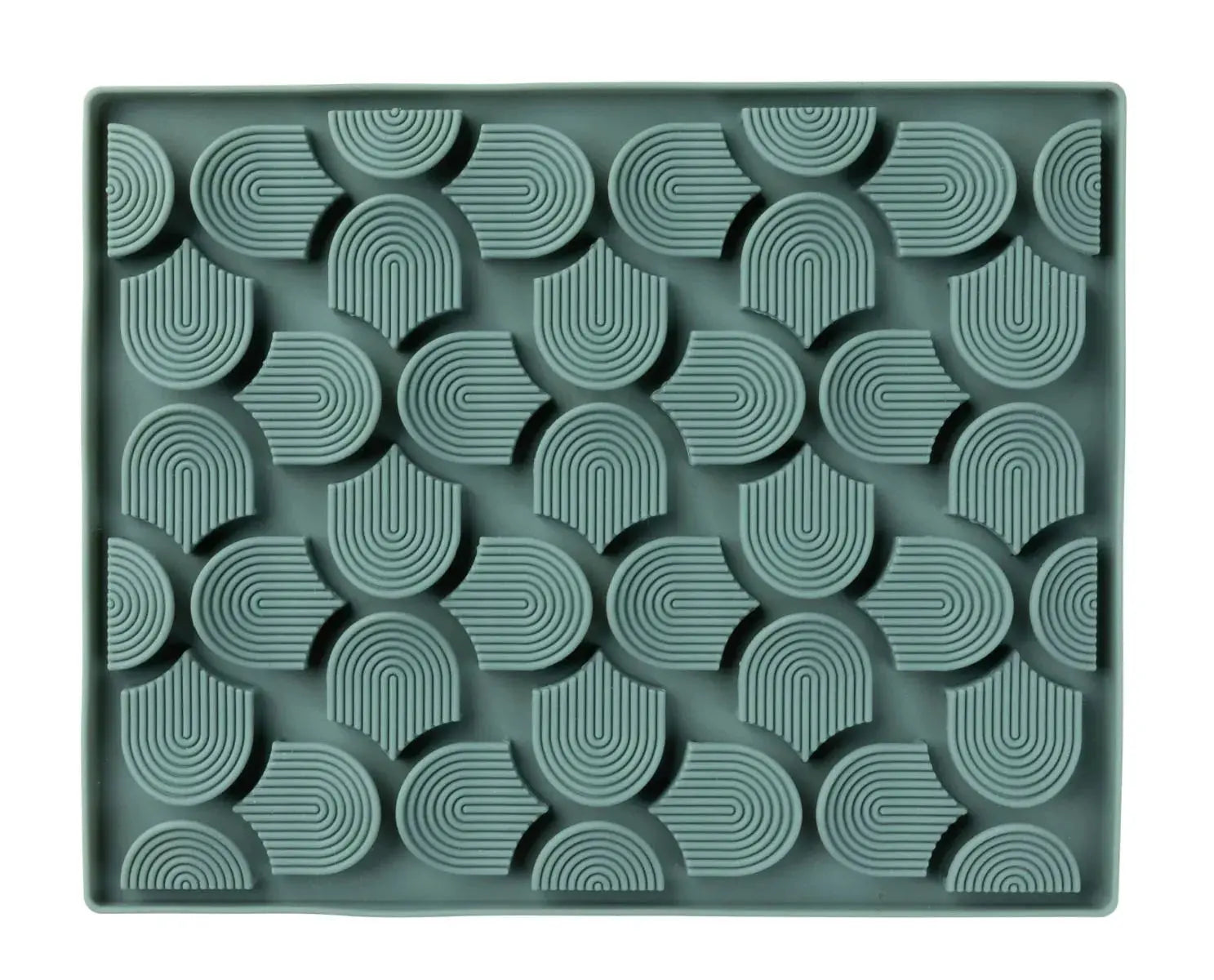 FuzzYard Life Hide & Treat Mat - Myrtle Green FuzzYard