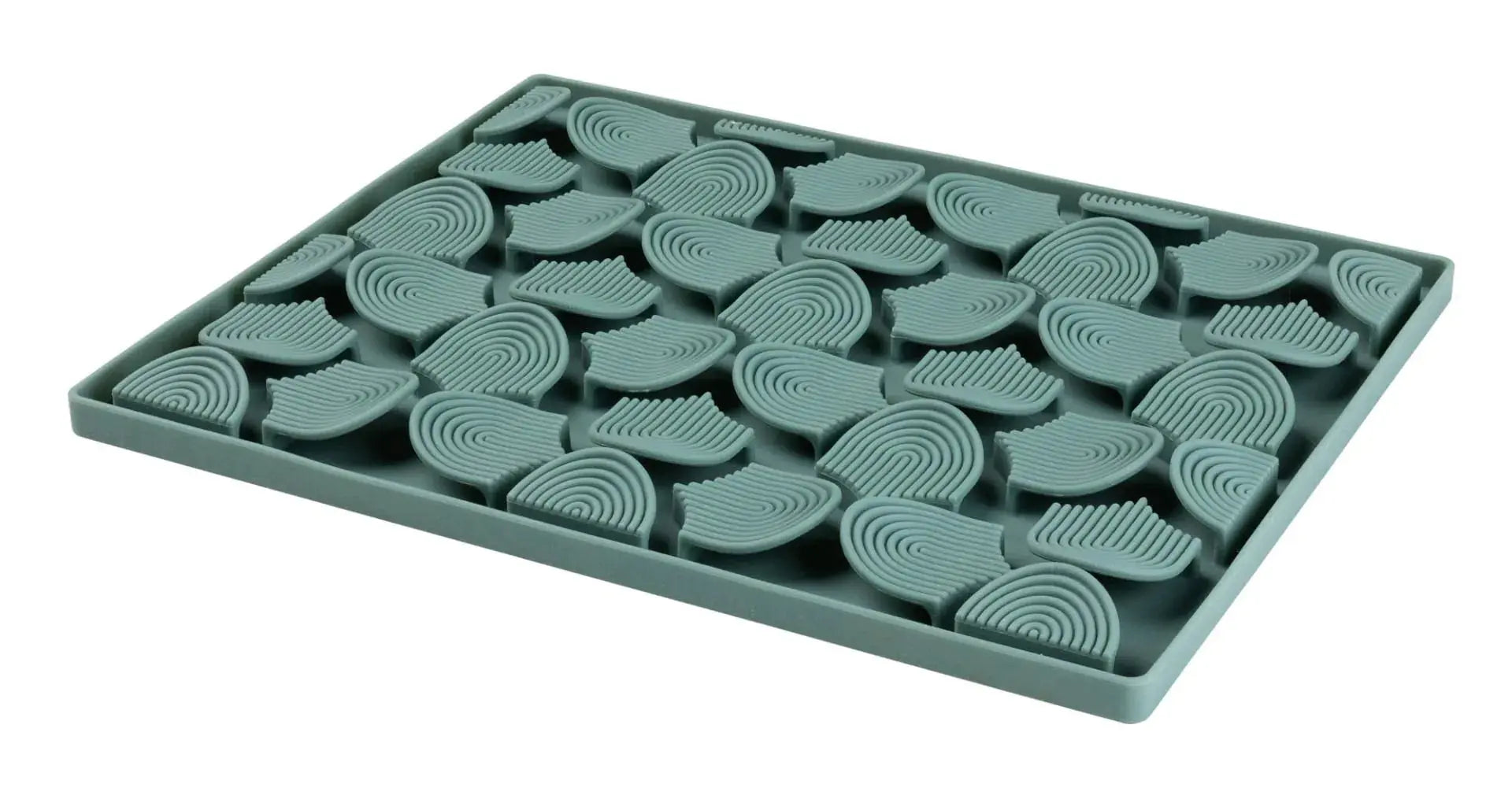 FuzzYard Life Hide & Treat Mat - Myrtle Green FuzzYard