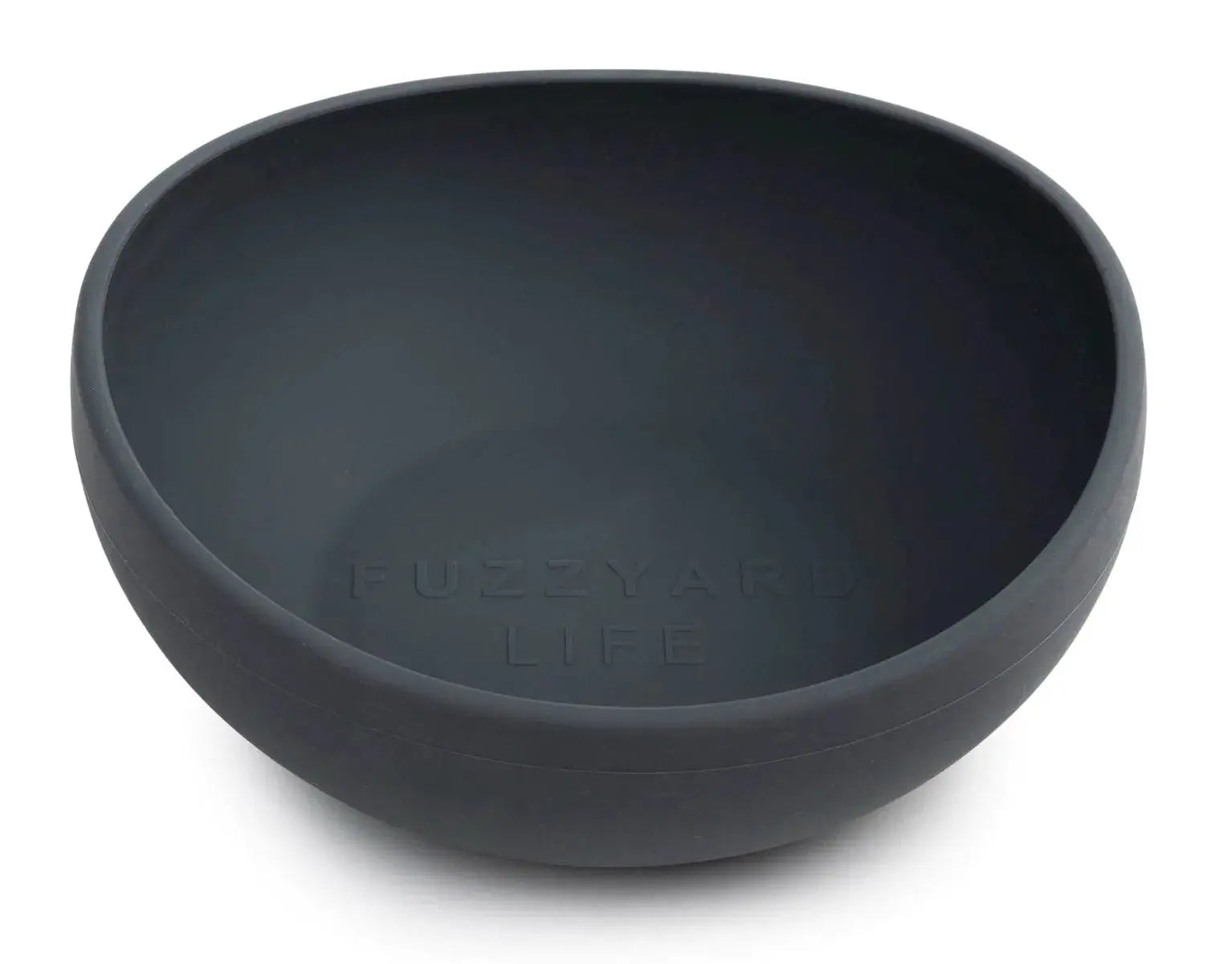 FuzzYard Life Silicone Bowl - Slate Grey S FuzzYard