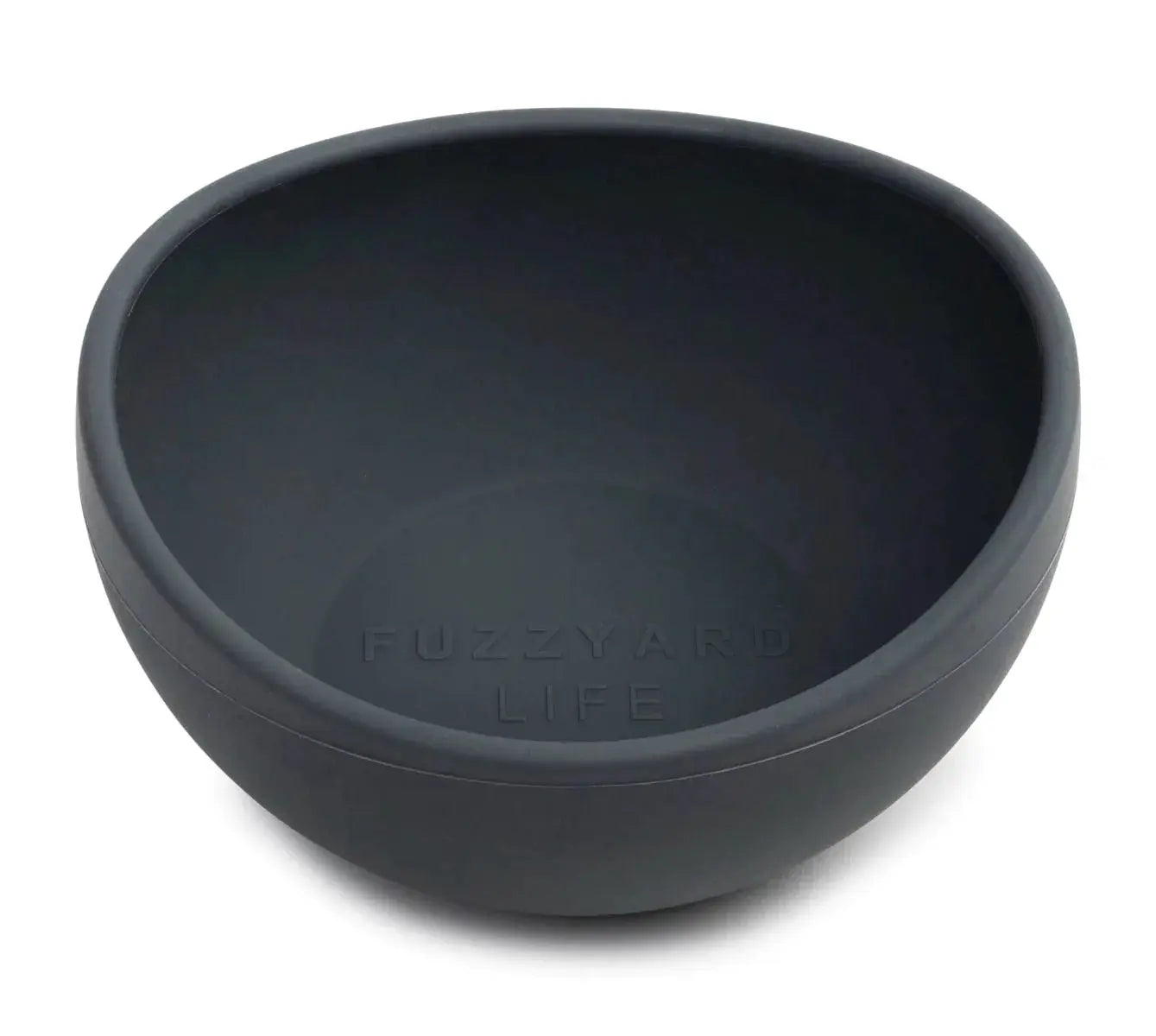 FuzzYard Life Silicone Bowl - Slate Grey M FuzzYard