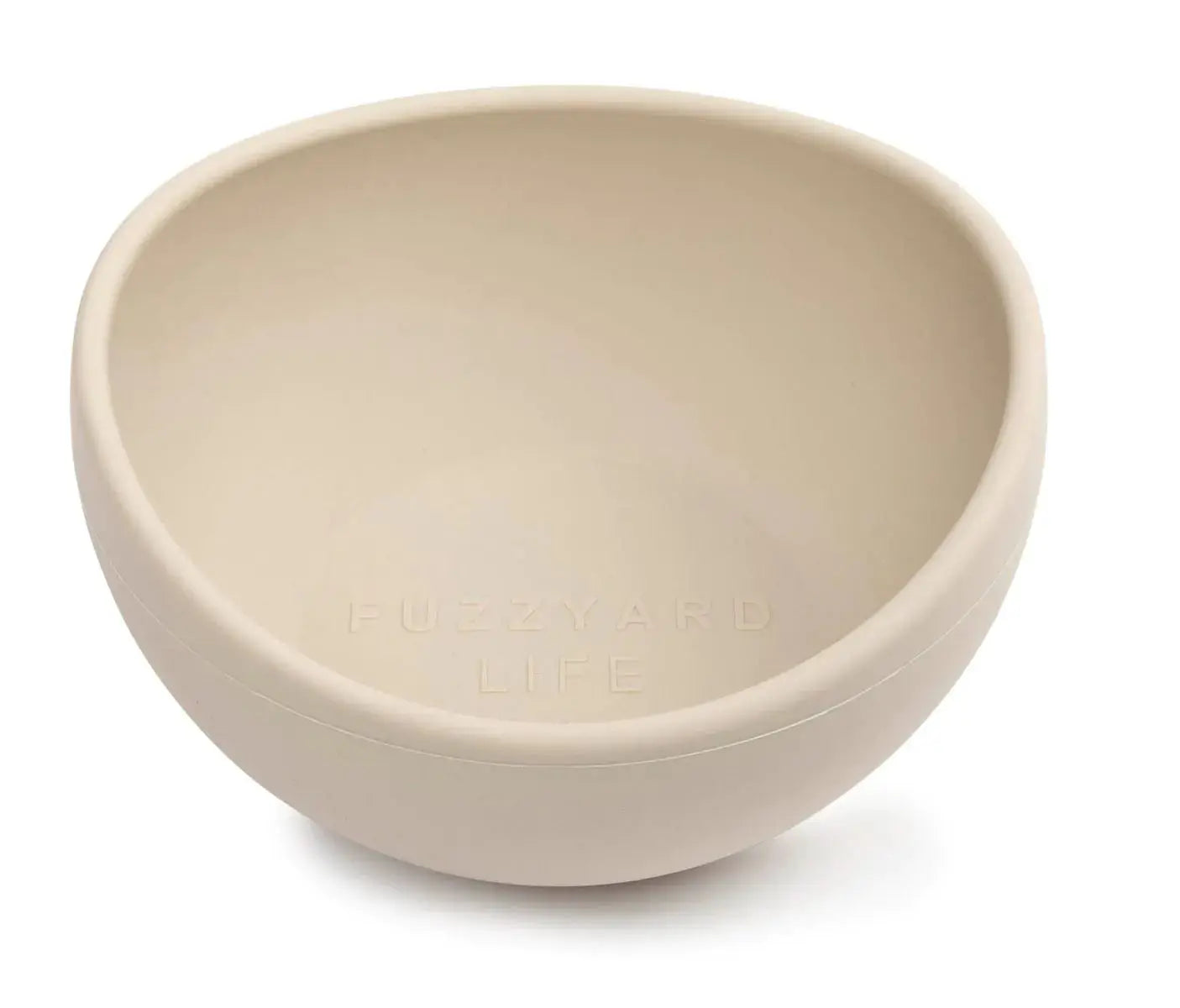 FuzzYard Life Silicone Bowl - Sandstone L FuzzYard