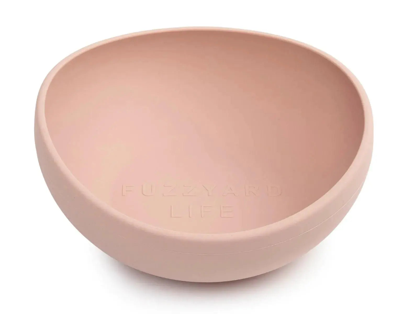 FuzzYard Life Silicone Bowl - Soft Blush L FuzzYard