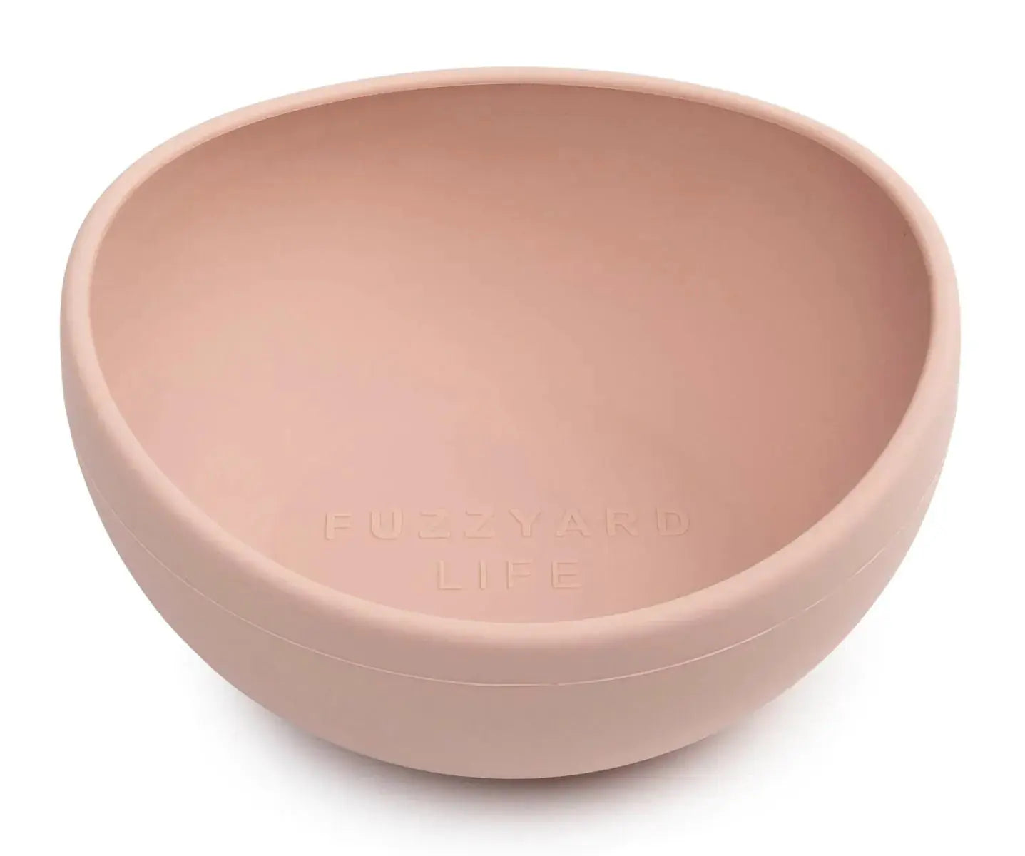 FuzzYard Life Silicone Bowl - Soft Blush M FuzzYard