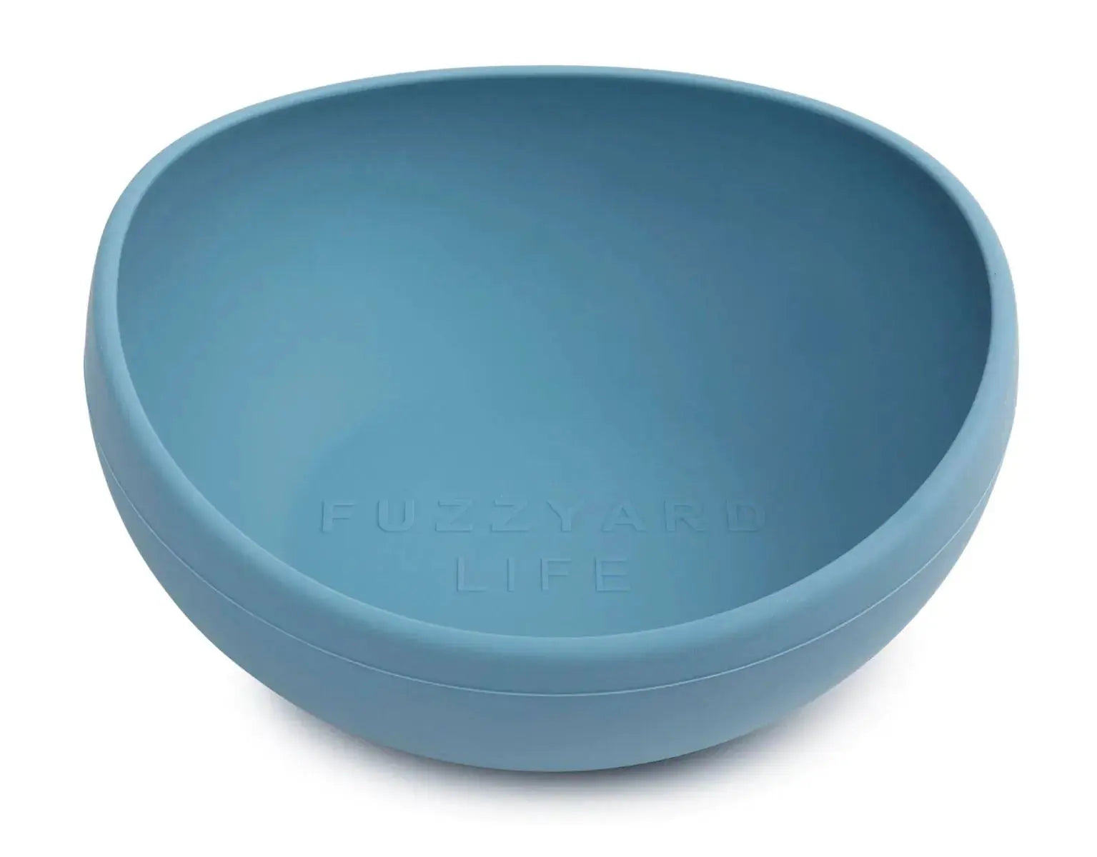 FuzzYard Life Silicone Bowl - French Blue S FuzzYard