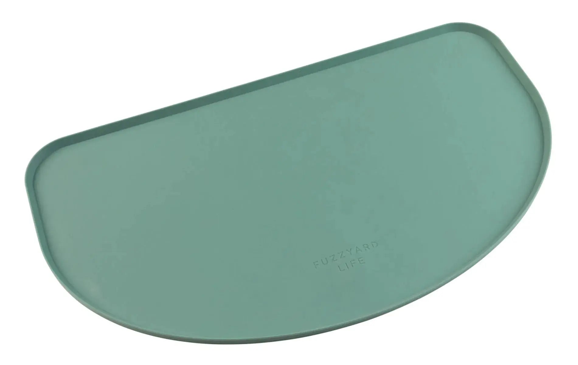 FuzzYard Life Silicone Feeding Mat - Myrtle Green FuzzYard