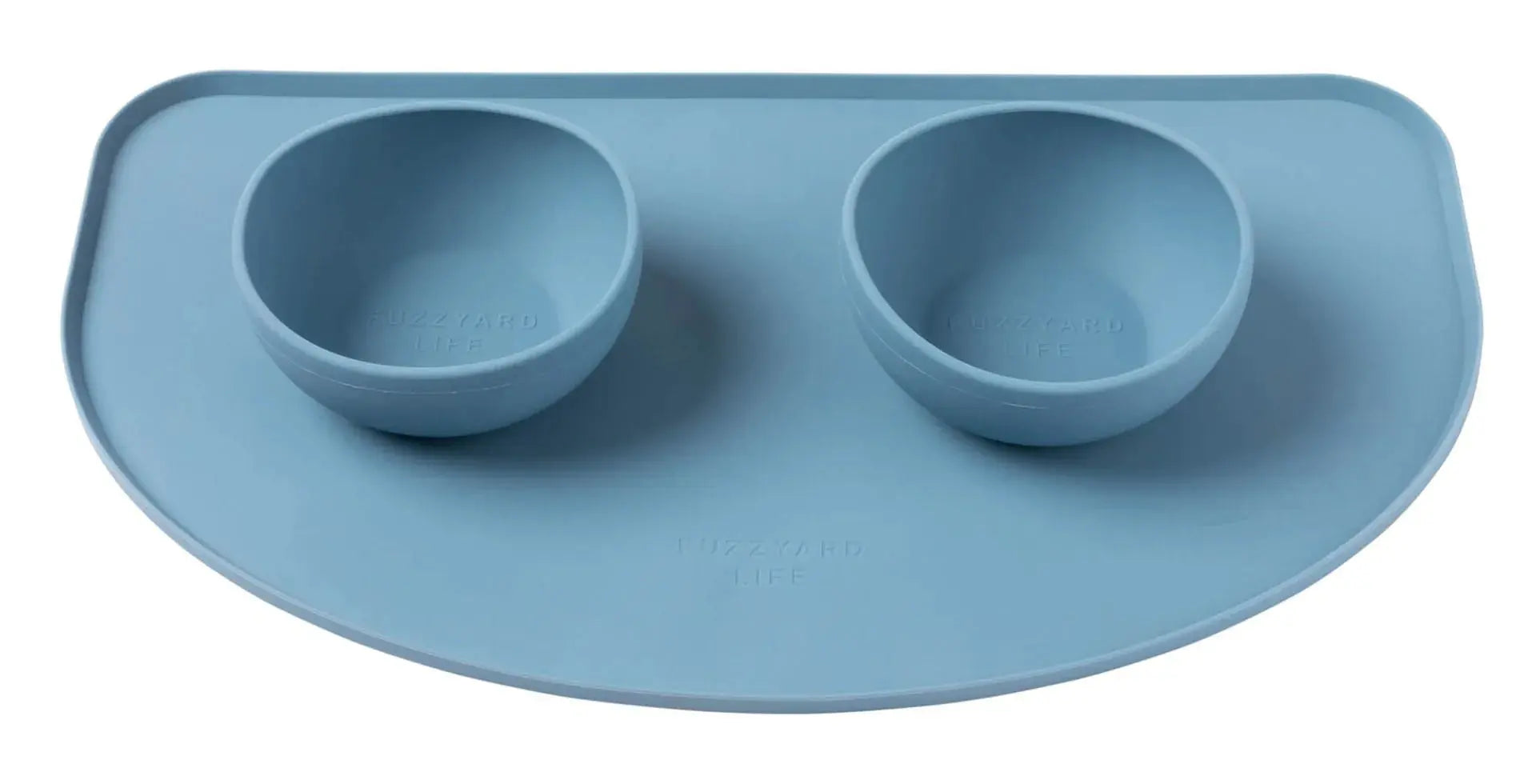 FuzzYard Life Silicone Feeding Mat - French Blue FuzzYard