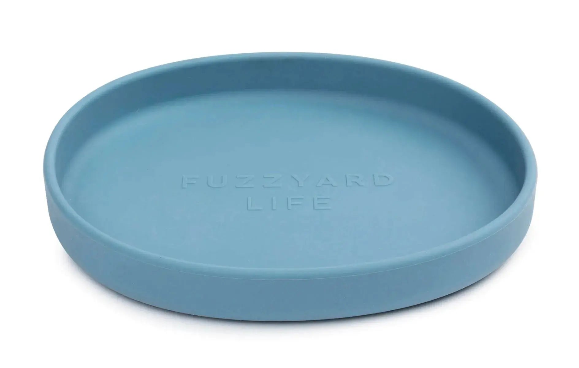 FuzzYard Life Silicone Cat Dish - French Blue FuzzYard