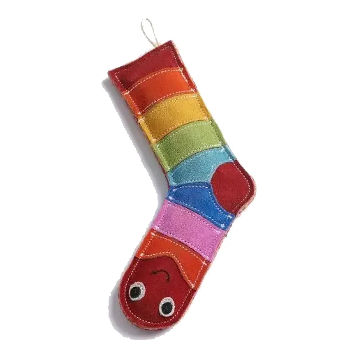 GREEN & WILD'S Sami the Sock (Skarpeta) zabawka ekologiczna dla psa – packshot produktu na białym tle